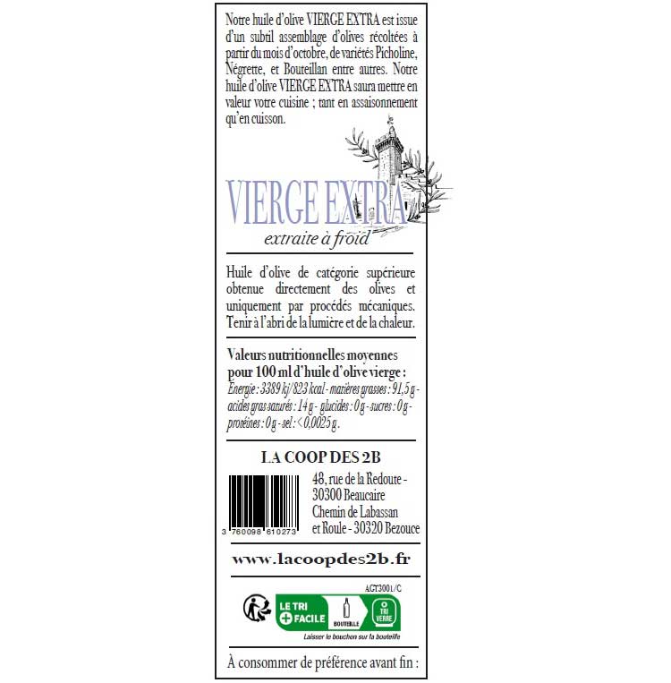 Huile d’Olive Extra Vierge, EDITION L’OULIVO – Image 2